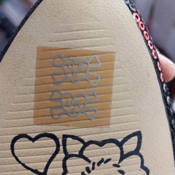 Nwt discontinued sparkly stoned heels! Y2k! Rare! Sold - Picture 5 of 8